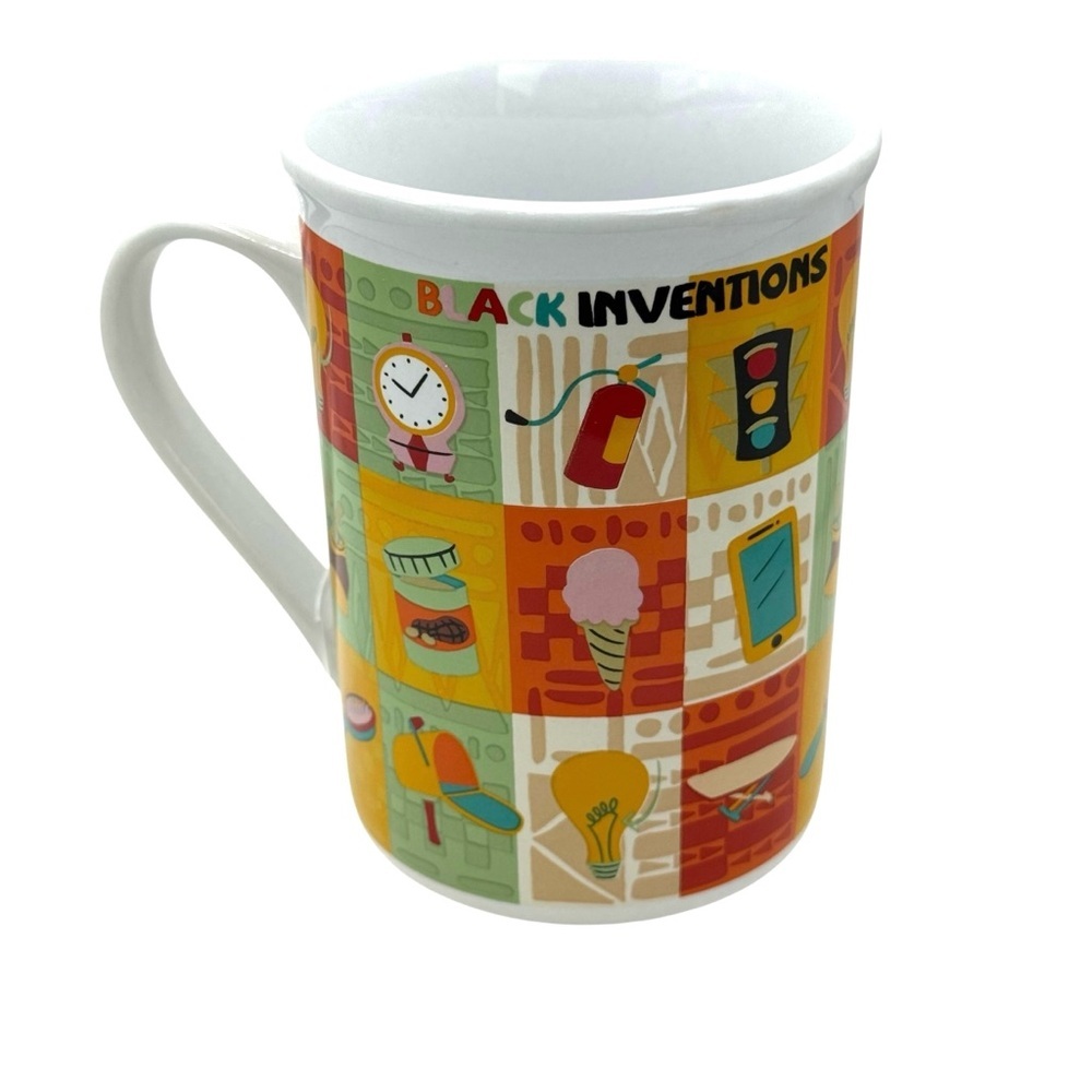 Black Inventions Coffee‎ Mug Black Paper Party Juneteenth Celebration Inclusive